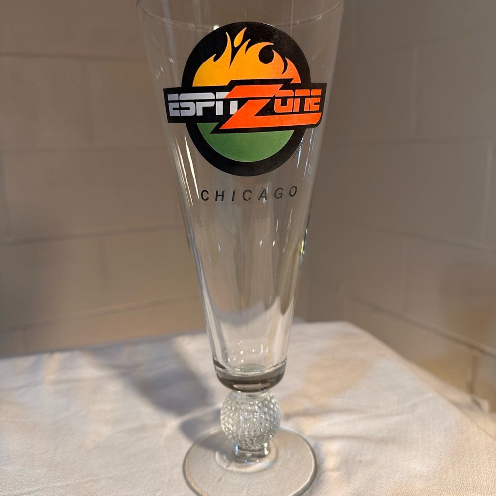 ESPN Zone - Chicago Pilsner Glass - Golf Edition